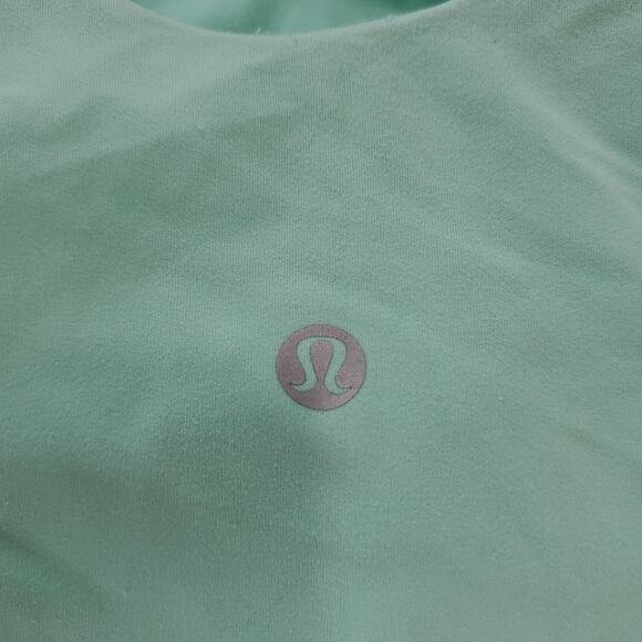 Lululemon Align High Neck Tank Womens 4 Mint Green High Neck Cropped - Picture 3 of 7